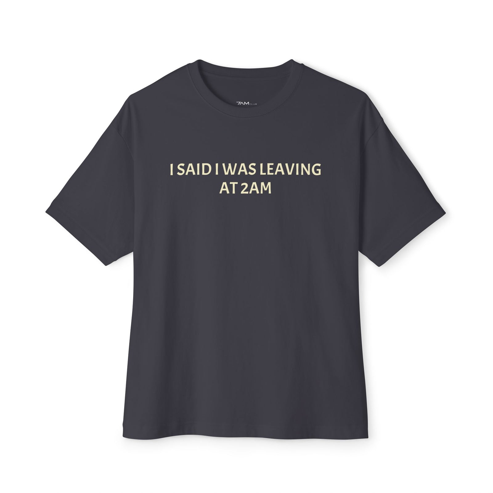 Leaving At 2 Boxy Tee