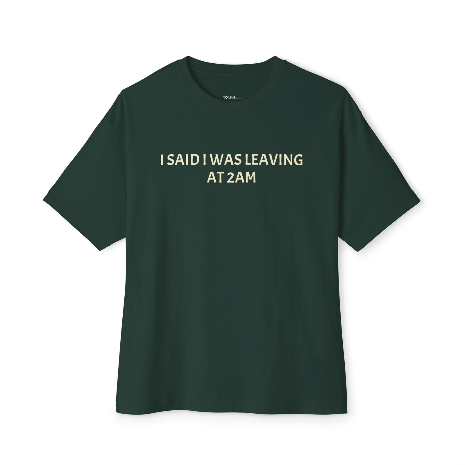 Leaving At 2 Boxy Tee