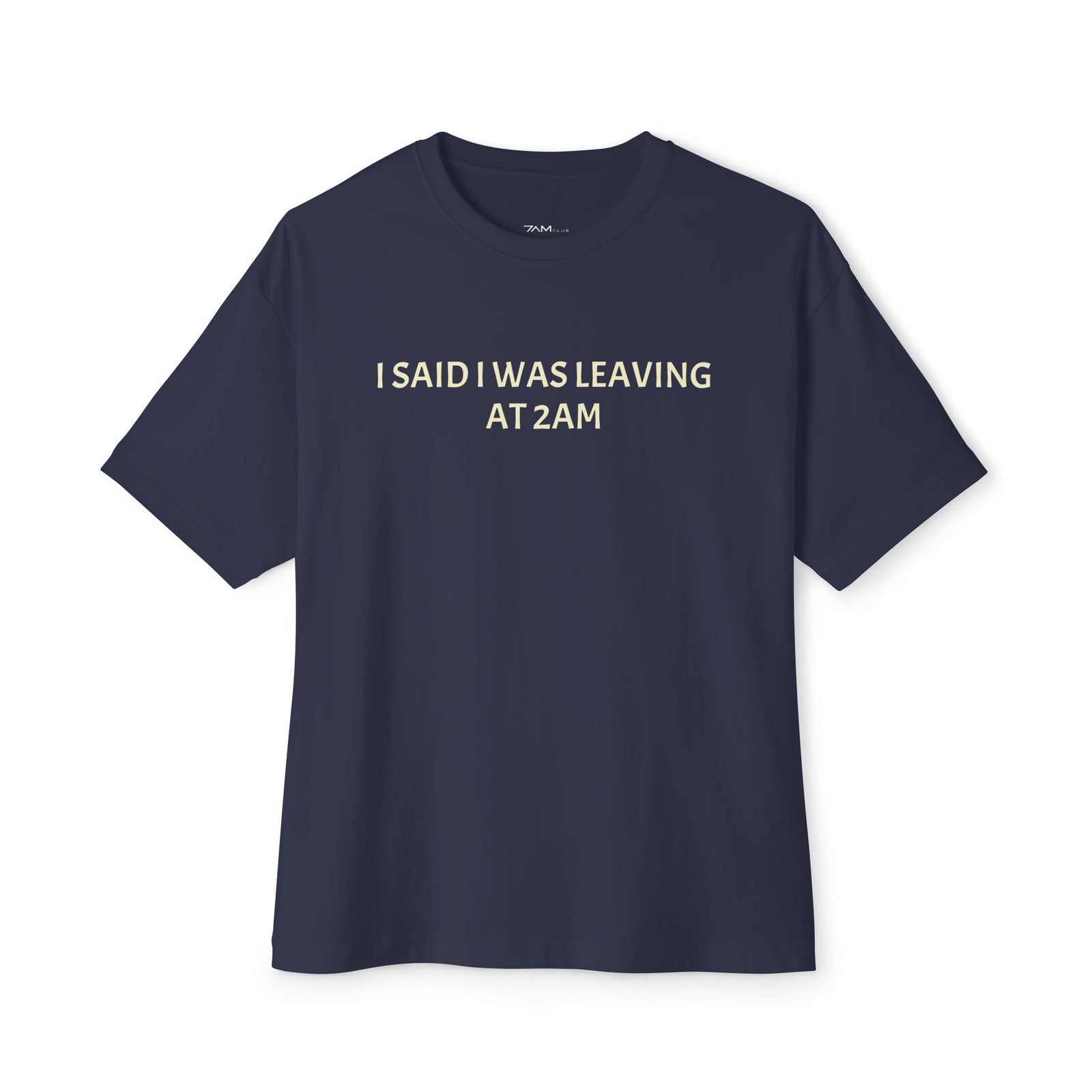 Leaving At 2 Boxy Tee